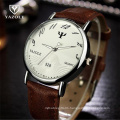 YAZOLE 328 Brand Business Unique Leisure Leather Watches Fashion Luminous Quartz Watch Relogio Masculino 2019